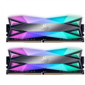 Memória Ddr4 Xpg spectrix d60g rgb, 32gb (2x 16gb), 3200mhz, Cinza